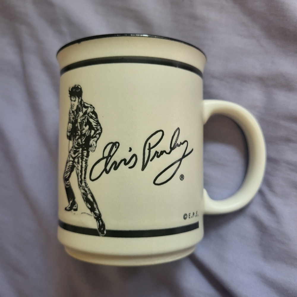 Elvis Presley Biography Mug